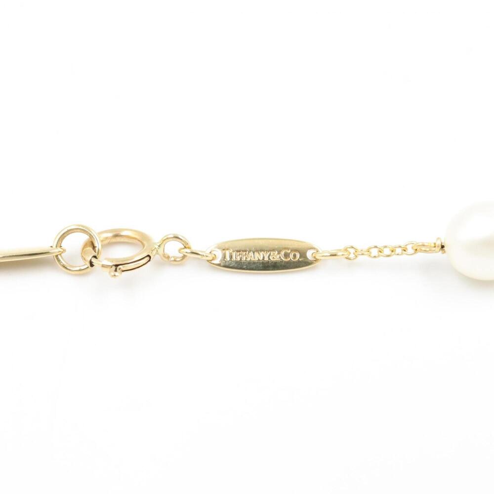TIFFANY 18k Gold Pearl Necklace - Picture 3 of 6